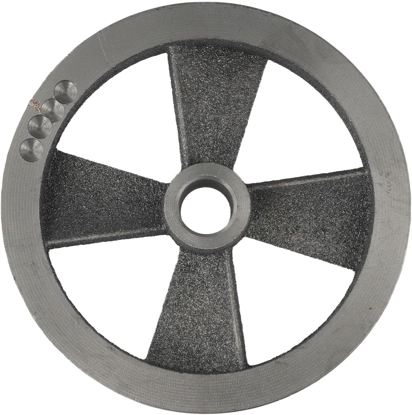 Design innovant d'accessoires de compresseur d'air avec poulie à courroie à rainure unique (A)