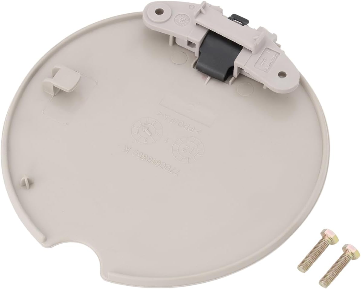 SG Store 1 Pièce de Rechange pour Bouchon de Réservoir de Carburant 7701036308 Compatible avec Twingo I C06 1993-2007 Hatch Bouchon Extérieur de Réservoir D'essence (avec 2 Vis)