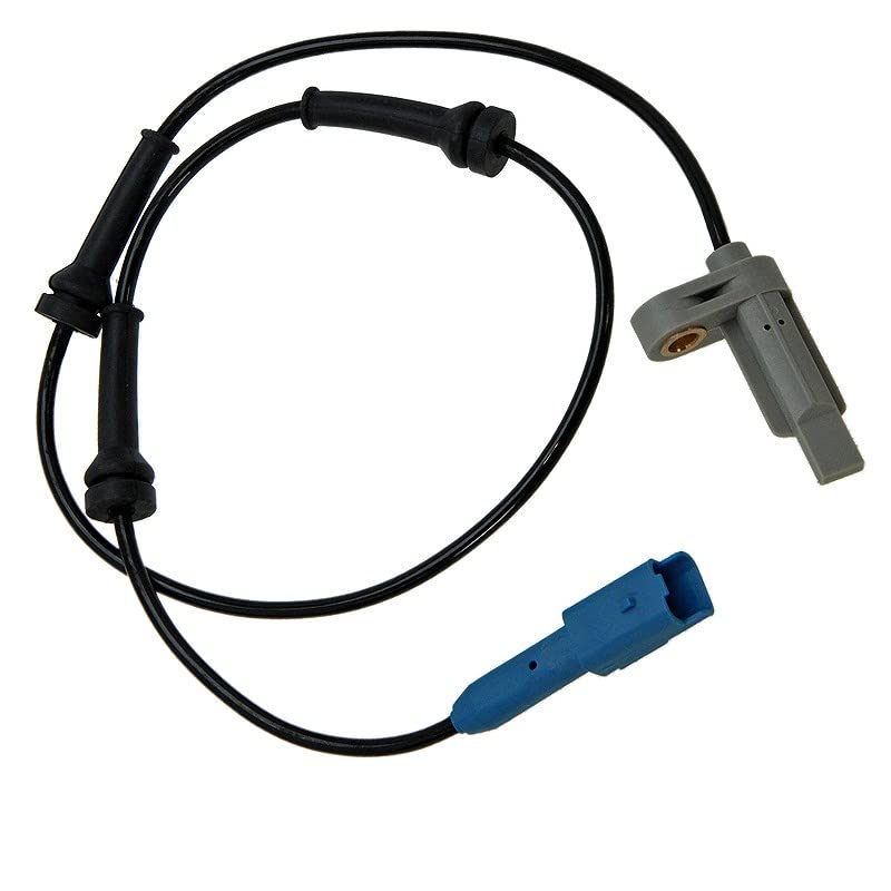 1x Capteur ABS essieu arrière Compatible avec PEUGEOT 206 CC (2D), 206 bicorps (2A/C), 206 Stufenheck, 206 SW (2E/K)