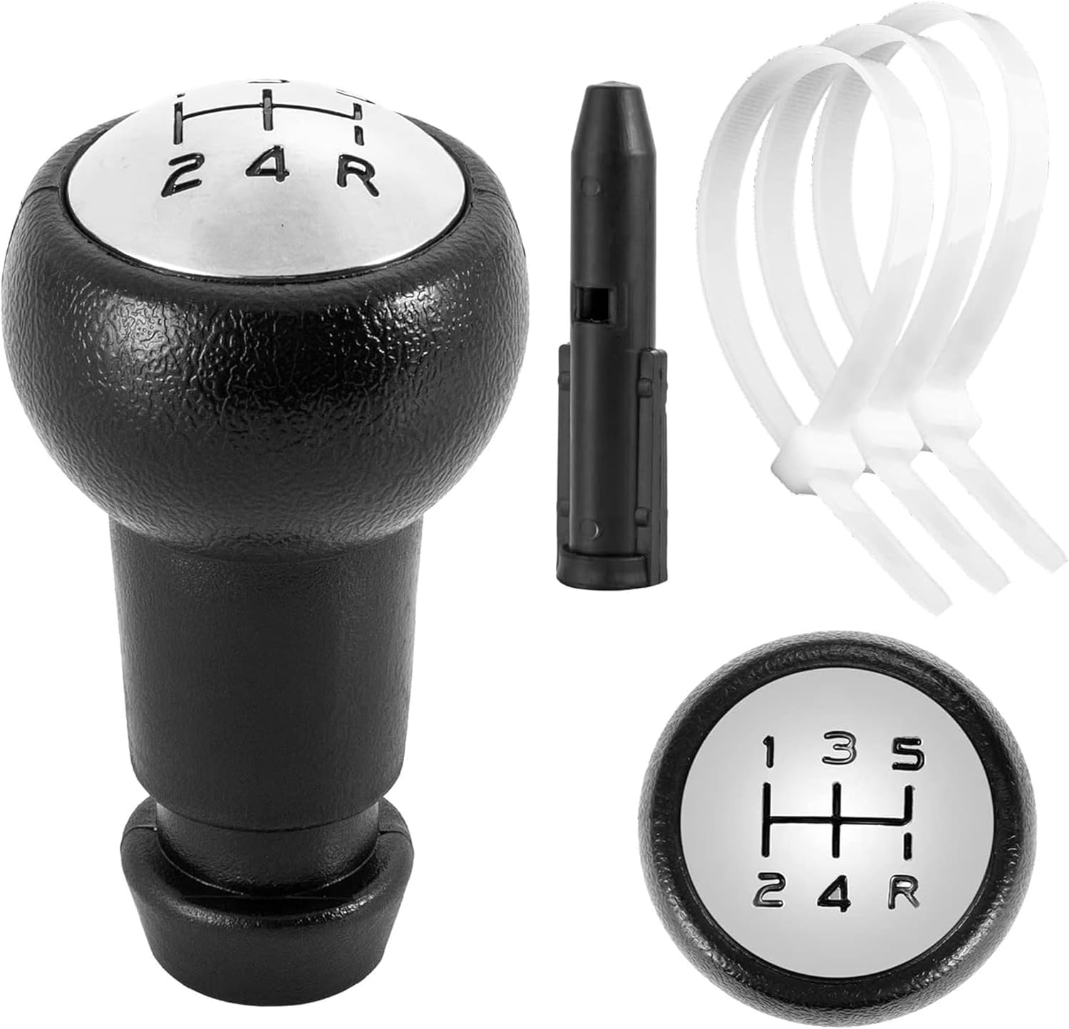 Pommeau de levier de vitesse de voiture - 5 vitesses - Pour la plupart des véhicules avec boîte de vitesses manuelle