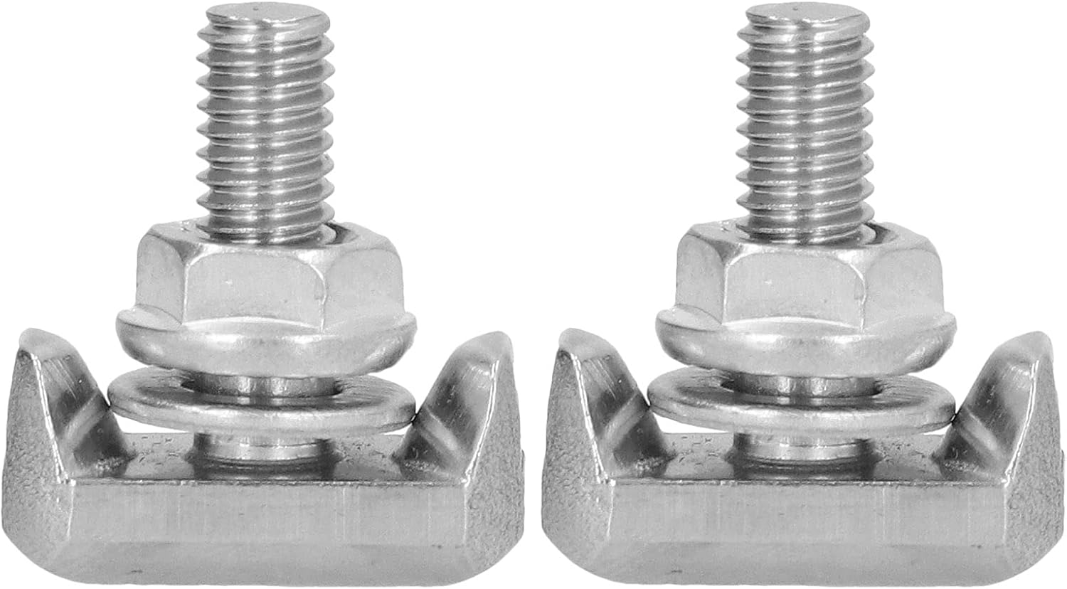 2 Pièces Borne de Batterie de Voiture, Batterie T Boulons en Acier Inoxydable 19116852 Accessoires de Remplacement T-Bolts Pièces de Rechange de Réparation de Batterie de Voiture