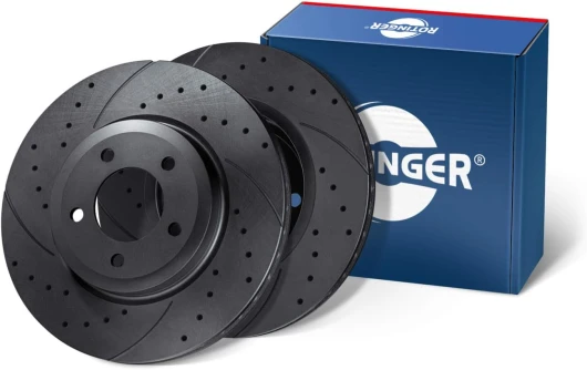 ROTINGER Rotors de disque de frein (essieu avant, Ensemble de 2 pièces) Avec revêtement anti-corrosion, RT 21137-GL T5