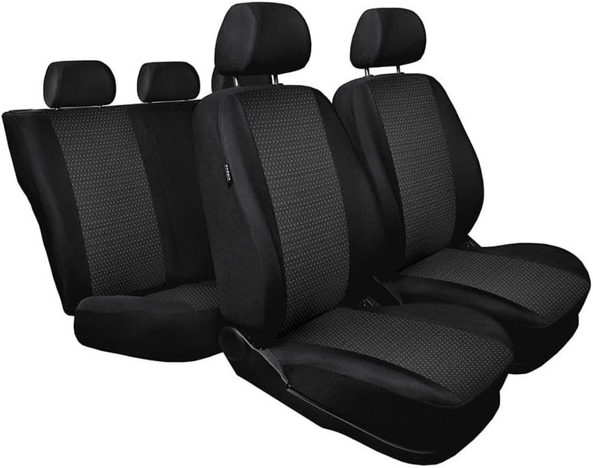 Housses de siège sur Mesure adaptées pour Renault Clio II Hayon (1998-2005) - Housse Siege Voiture - Couverture Siege