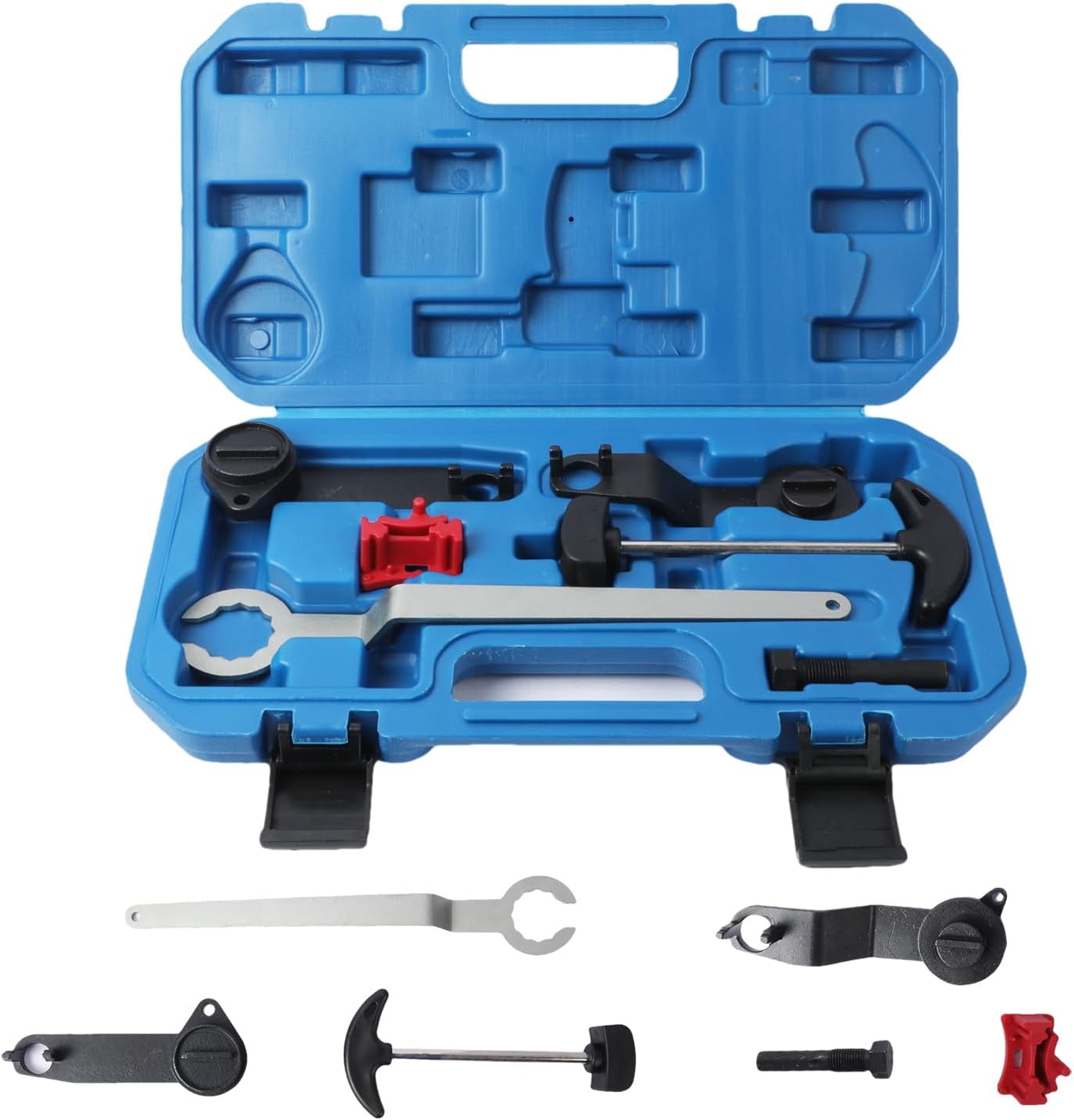 Outil Calage Distribution Moteur 6 Pièces, Outil Calage Arbre a Came Distribution pour VAG EA211 1.0L 1.2L 1.4L 1.6L FSI TSI TFSI Outil Calage Courroie Distribution Moteur