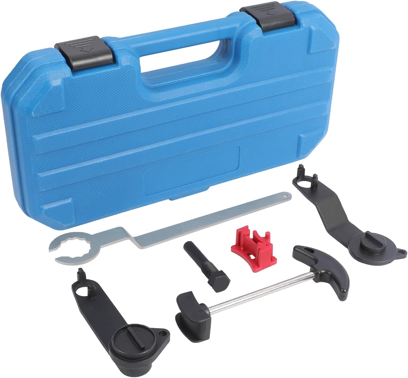 Outil Calage Courroie Distribution Moteur pour VAG EA211 1.0L 1.2L 1.4L 1.6L FSI TSI TFSI, Compatible avec VW A3 Golf 7 Jetta Skoda Octavia Seat Leon blue