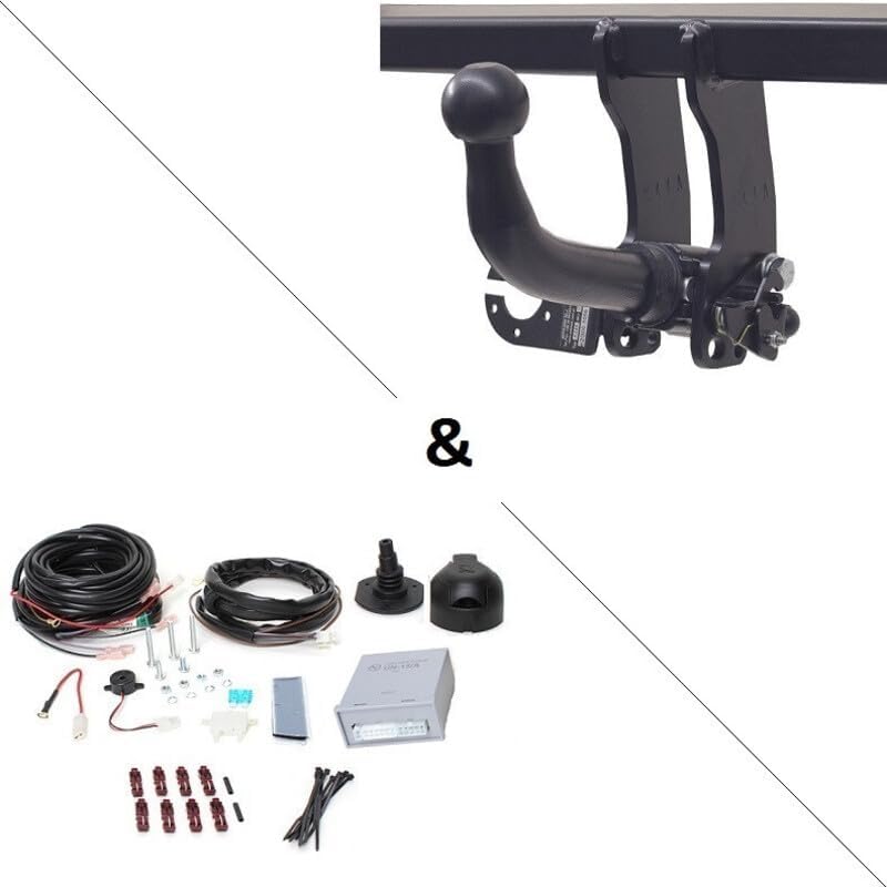 Auto-Hak Attelage Peugeot 207 (Berline 04/06-) RDSOH + Faisceau Universel 7 Broches + boitier électronique