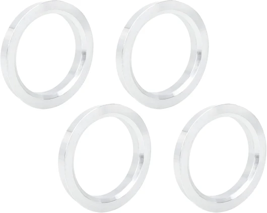 4pcs Bague de Centrage 72.6 à 57.1mm Aluminium Alliage Voiture Moyeu Anneaux Centriques