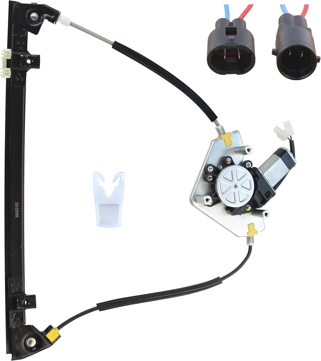 Leve vitre compatible pour Clio 2 (à partir de 1998) AVEC MOTEUR - Lève-vitre avant gauche (conducteur) (5 portes) 7700842241, 7701207255