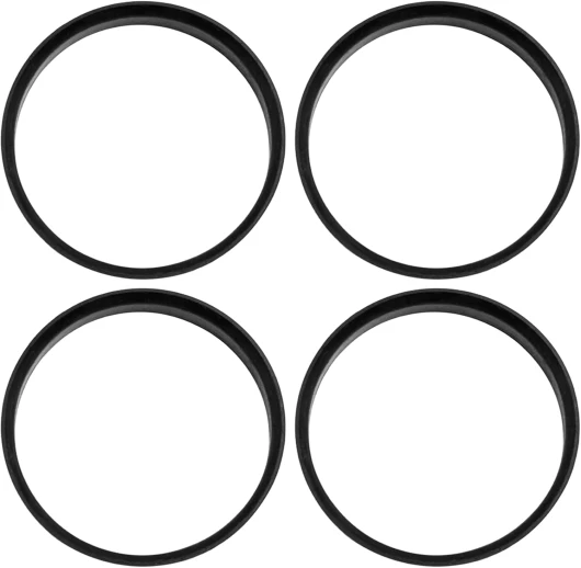 X AUTOHAUX Moyeu Anneaux centrés Bague de Centrage Alésage de Roue Voiture 67.1 à 66.1mm 4pcs