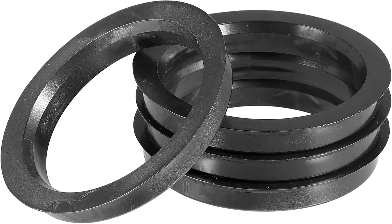 4pcs Bague de Centrage Jante 72.6mm à 60.1mm Universel Voiture Moyeu Centrique Anneaux