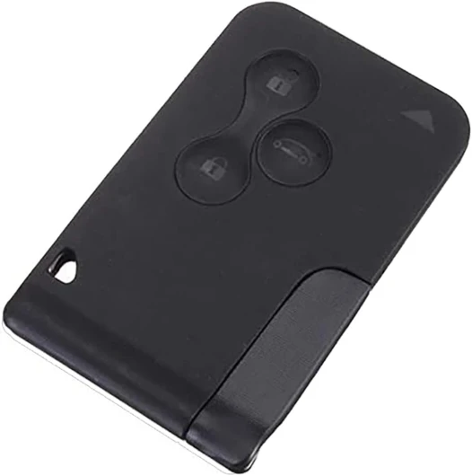 Pro-Plip Smartcard Carte cle Compatible pour Renault 3 Boutons Clio 3 Megane 2 Scenic 2 Koleos Logan Coque telecommande plip