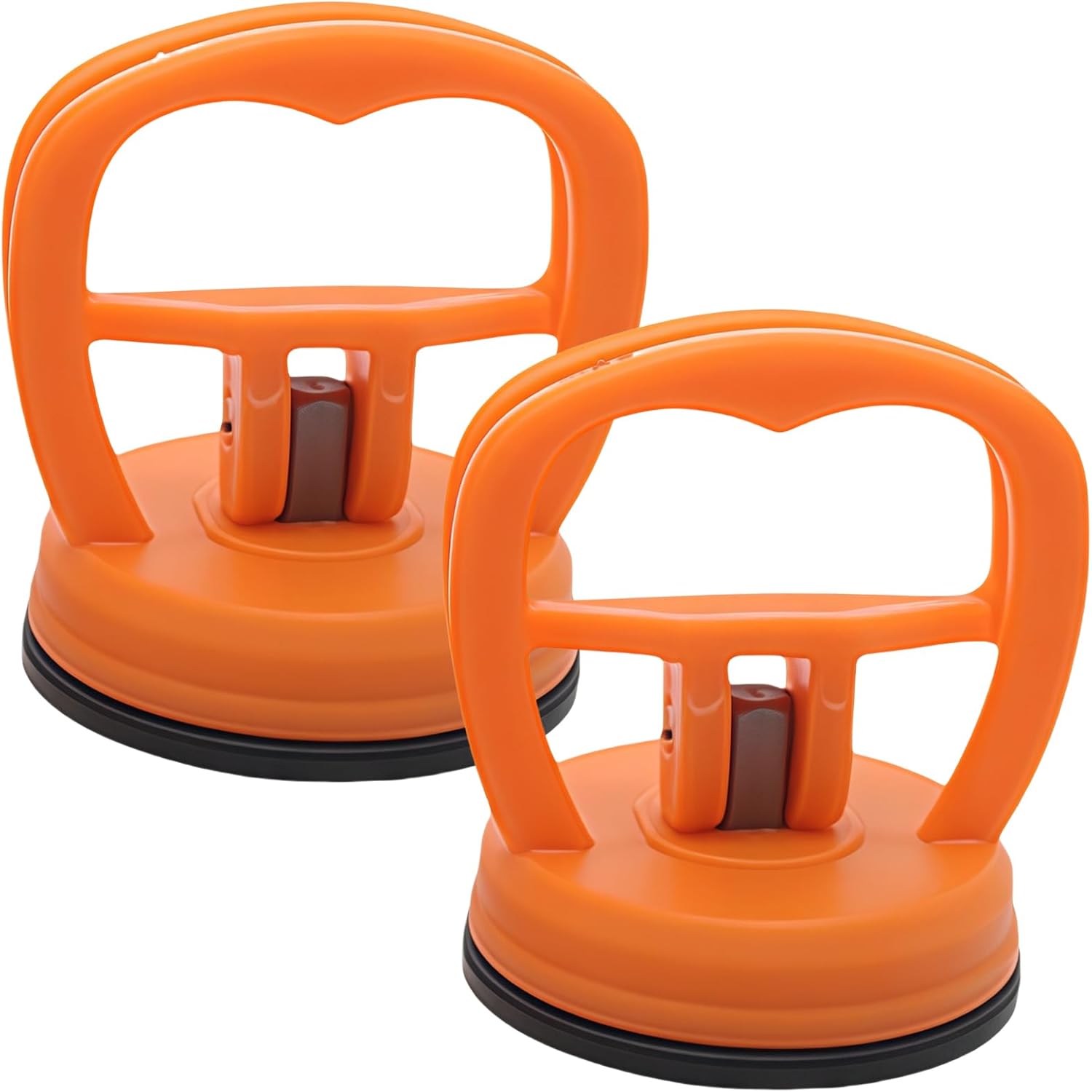 ZukZythepsor 2 Pièces Mini Ventouse Carrosserie, Ventouse Réparation Bosses Voiture, Outil Débosselage Carrelage, Verre, Téléphone Écrans (Haute Puissance, 2 Tailles, sans Rayures)