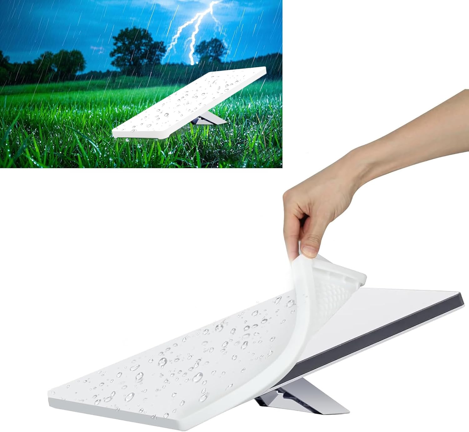 Starlink Mini housse de protection Starlink en silicone étanche, durable, mini accessoires Starlink pour activités de plein air et voyages