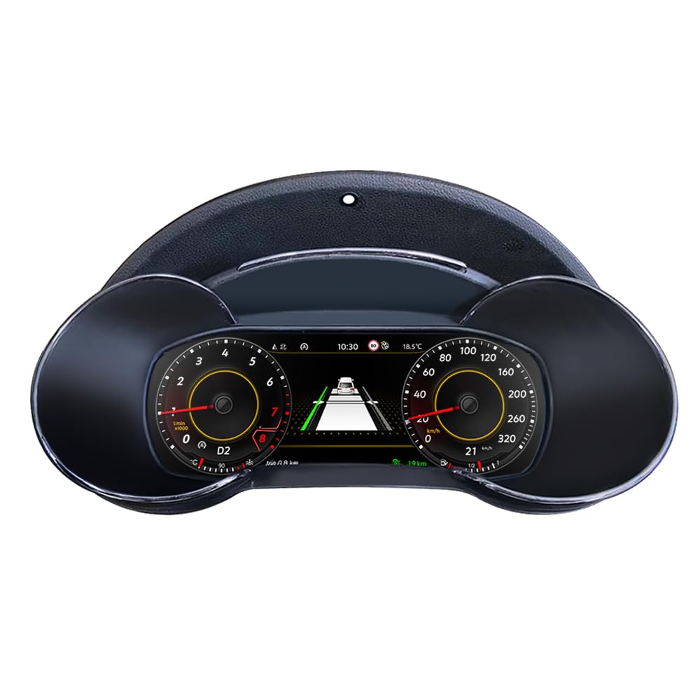 Tableau de bord numérique 12.3 pouces pour Audi A3, remplacement du compteur de vitesse par un tableau de bord numérique, remplacement du tableau de bord, tableau de bord numérique