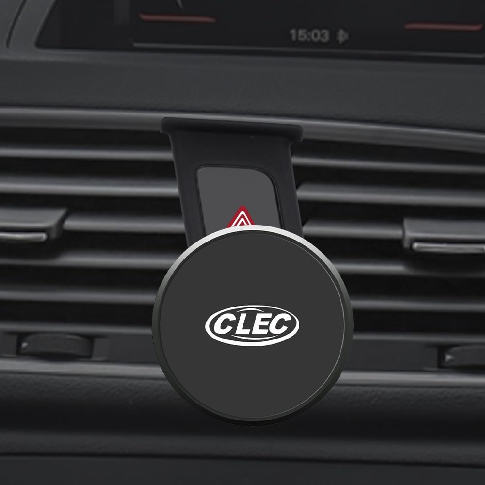 Beerte Support de téléphone de Voiture magnétique Fort pour Audi Q3 2012-2018 Tableau de Bord de Voiture Support de téléphone pour Tout Pouces Smartphone réglable à 360 degrés visibilité optimale Aimant