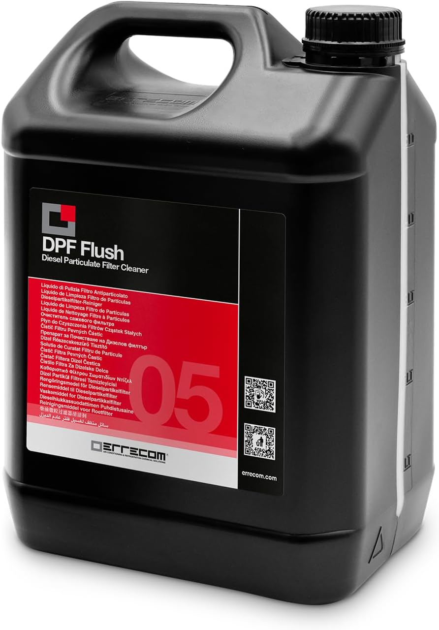 DPF Flush, Nettoyant pour Filtre à Particules (FAP) et Catalyseur, sans démontage, Réservoir 5 L DPF Flush, Réservoir 5 L