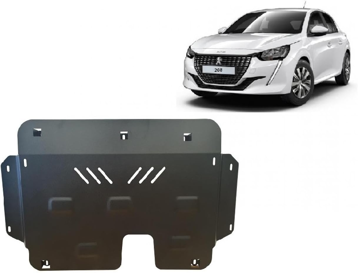 Protection sous moteur métallique compatible avec Peugeot 208 - Scut Protection