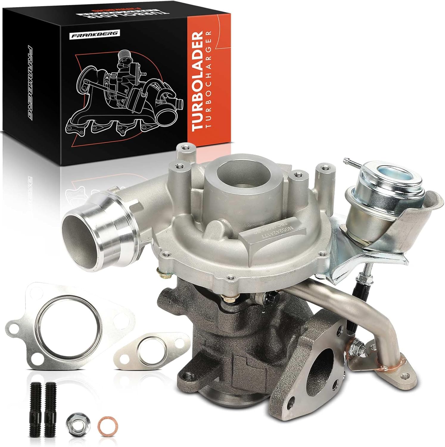 Système d'échappement, turbine, roue motrice, roue de compresseur, turbocompresseur, turbocompresseur, turbo, chargeur turbo, remplace# 801374-5004S