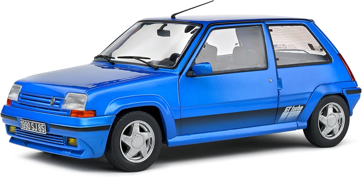 SOLIDO 1:18 Renault 5 GT Turbo MK2 Blue 1989