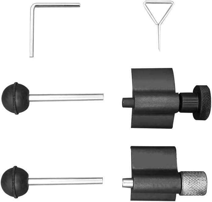 JNNJ 6 Pièces Outil Blocage l'arbre à Cames pour Moteur Diesel, Kit D'outils 1.4 1.9 TDI Chronométrage pour Moteur Diesel, Kit Remplacement L'outil De Blocage Courroie Distribution du Moteur Diesel