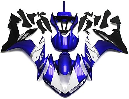 Kit complet de carénage de carénage de moto en plastique ABS pré-percé pour Yamaha YZF-R1 2004-2006