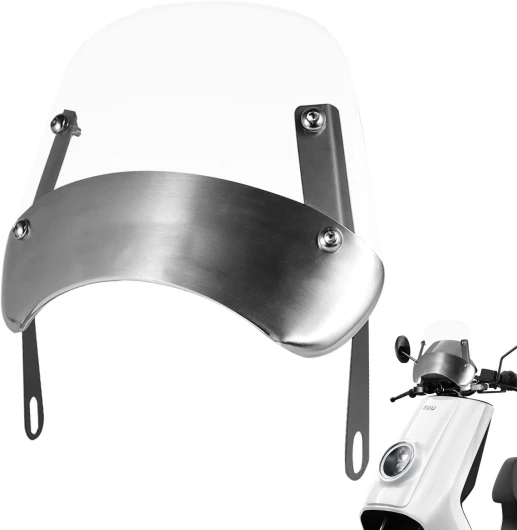 Pare-Brise De Moto - Carénage Phare Pare-Brise pour Moto - Déflecteurs Sport Scooter pour Femmes Hommes Sports Extérieurs Transparent