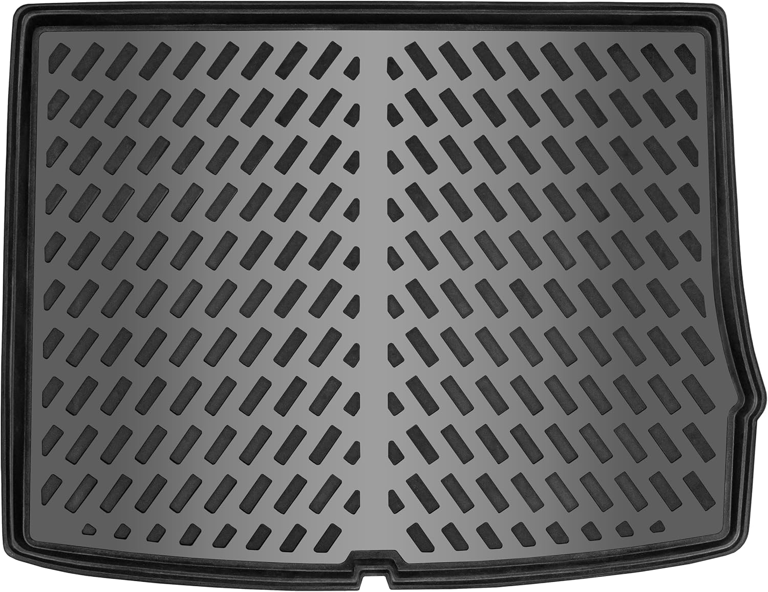 ELMASLINE Bac de coffre 3D pour Cupra FORMENTOR 2020-2024 - Antidérapant avec bord de 5 cm - Accessoires de tapis de coffre