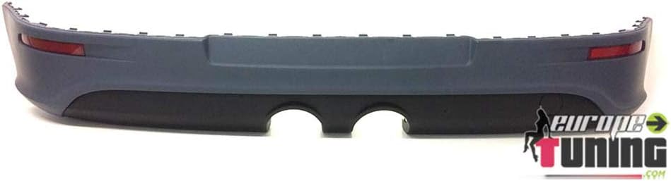 Europetuning - 04630 - PARE CHOC ARRIERE SPORT DOUBLE SORTIE LOOK R32 GOLF 5