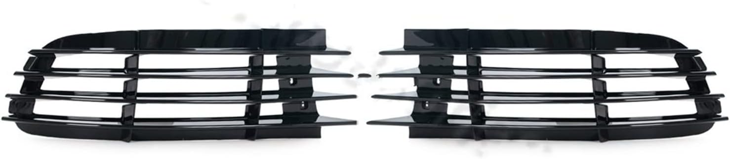 Grille Avant Calandre Grilles Voiture Gauche Droite Pare-Chocs Avant Calandre Antibrouillard Cadre Couverture pour VW pour Golf 5 MK5 R32 2005 2006 2007 2008 2009 Calandre Avant