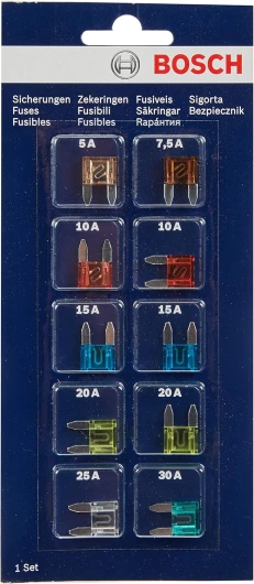 Bosch Mini Fusibles plats Mini Pack carton