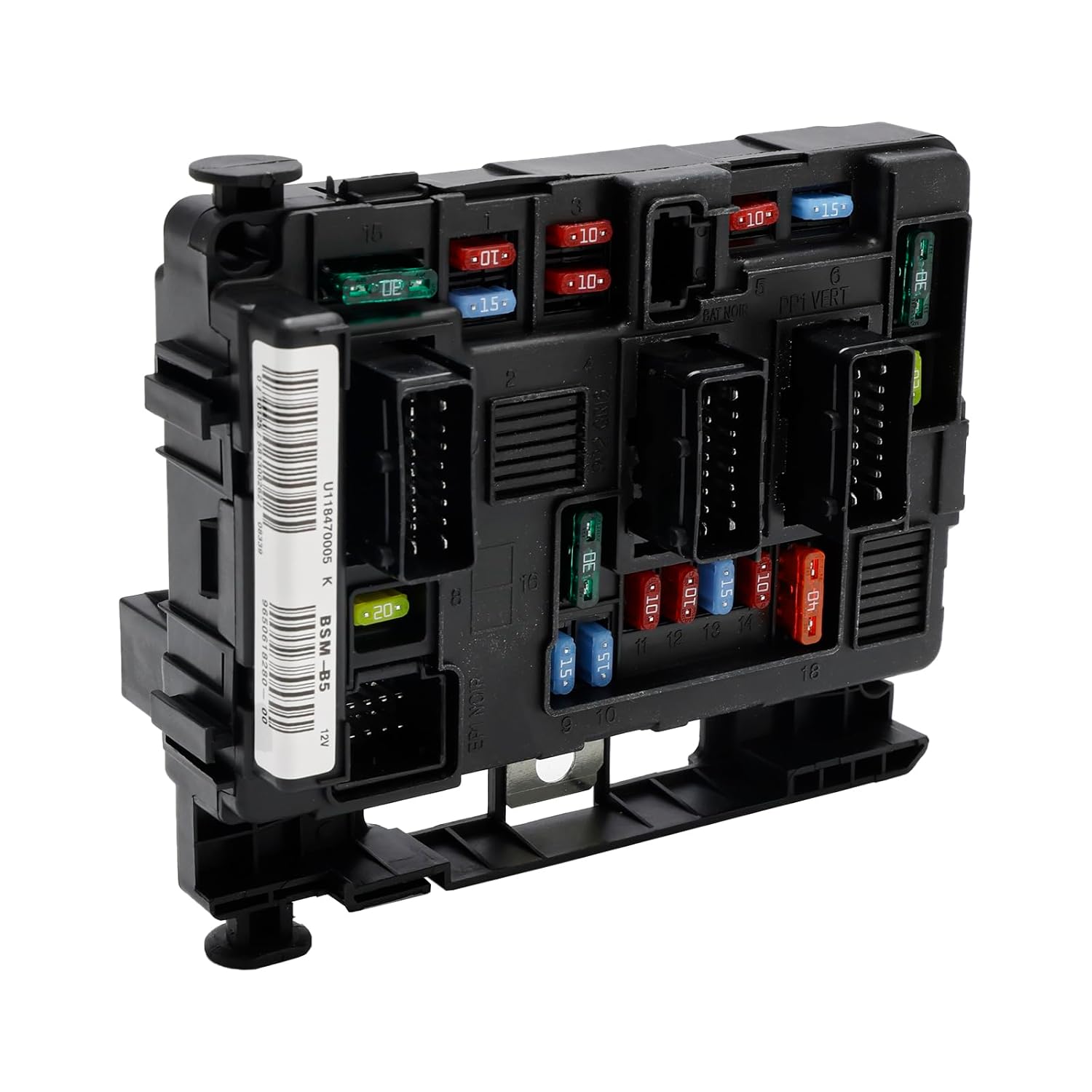 Artudatech Boîte à fusibles de voiture Module BSM 9650618280 Convient pour Citroën C2 C3 I II C3 Convient pour Picasso DS3 Sicherungskastenmodul Convient pour Peugeot 1007 207