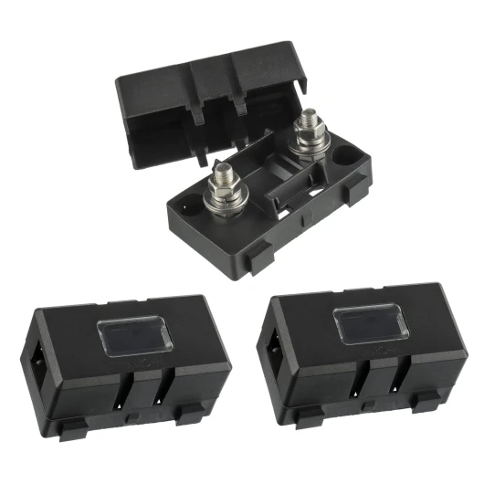 SIGANDG ANS Porte-fusible de voiture pour fusible midi à visser ou fusible à bande (3 pièces) Porte-fusibles