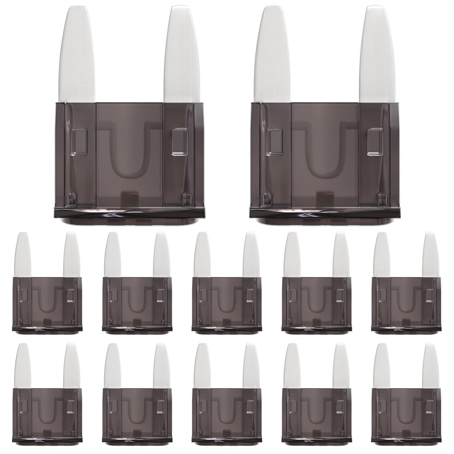 ALLECIN 50 Pièces 7.5A Mini Fusible Voiture 7,5Amp MINI Fusibles Voiture pour Auto Moto Automobile Camion 7,5Ampère Car Fuses Mini 7.5A