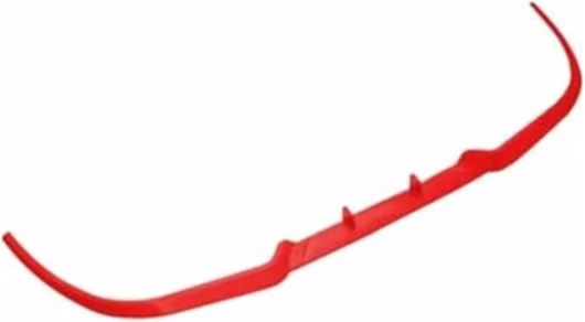 XEBRAD Kit de 3 séparateurs universels for carrosserie, Accessoires de Voiture de Sport, for Mini, Cooper, Cupra R, becquet Avant, lèvre de Pare-Chocs Avant, becquet, lèvre de Pare-Chocs (Rouge) Lame Rot