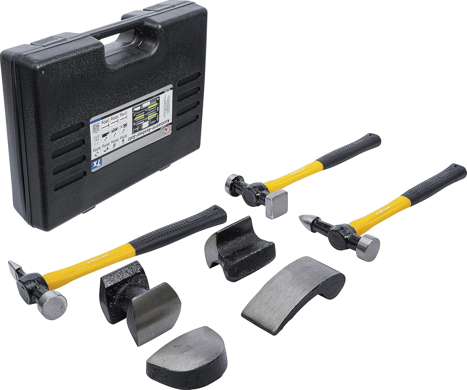 BGS Diy 1670 - Kit de débosselage de carosserie - 7 pièces Jeu