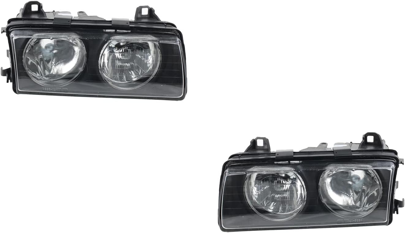 Johns, Jeu de phares pour BMW Série 3 E36 09/94-04/99 FF/H7 gauche et droite