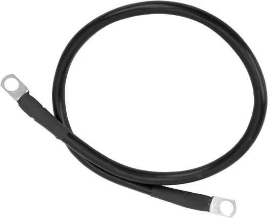 Câble de masse, fil de masse en résine élastomère fiable avec haute performance pour voiture pour ouvrier d'entretien(B (noir))