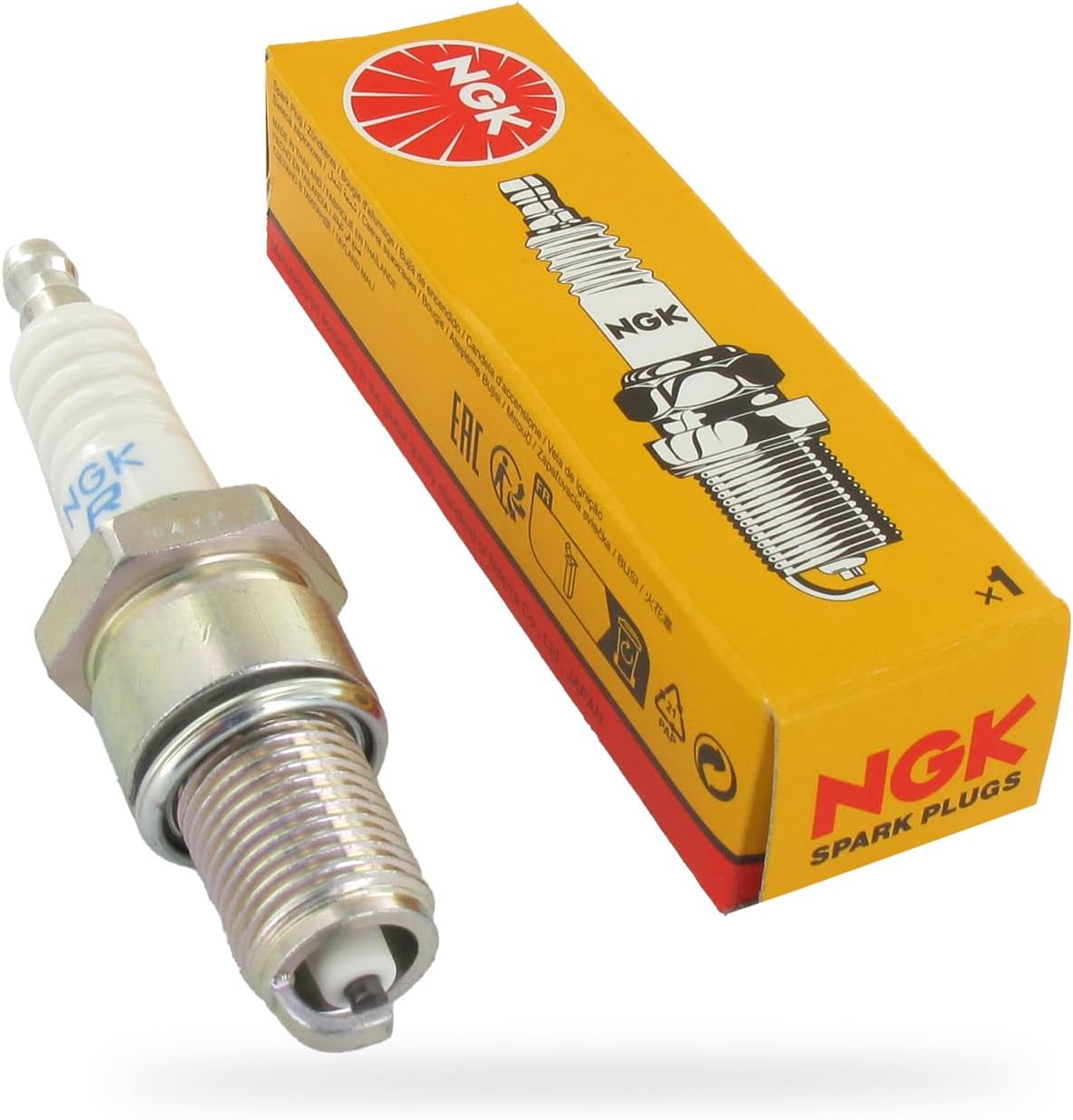 NGK - Bougie D'Allumage NGK BPR5ES - Durable & Fiable - Haute Qualité - Equivalent CHAMPION RN11YC, RN12YC, CHRN11YC, CHRN12YC, TASHIMA 2209878, NIPPONDENSO W16EPRU Unique