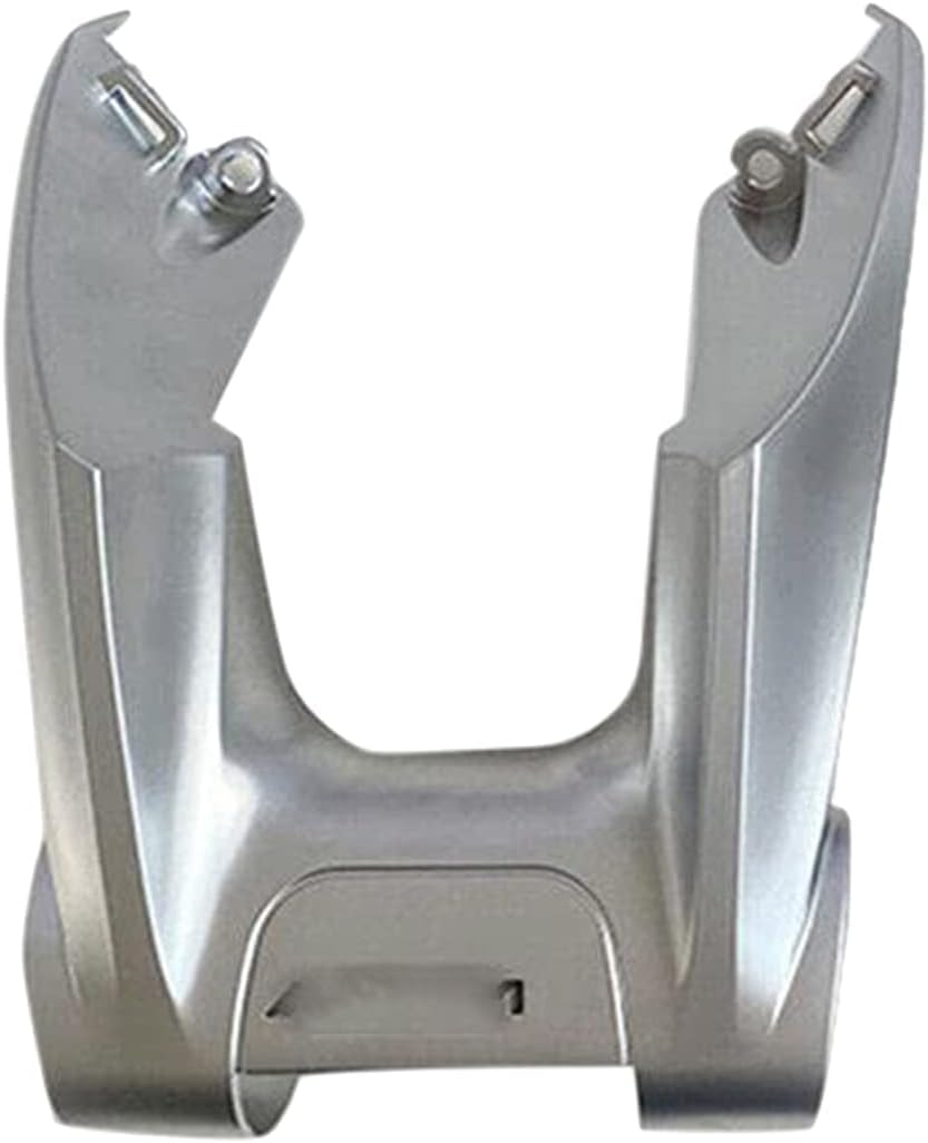 WXZOS Housse de volant en forme de U pour Mercedes-Benz 2019+ AMG, ABS Argent, Accessoires de volant automobile, Compatible avec AMG Classe A/B/C/E/S/G/GLC/GLE à partir de 2019