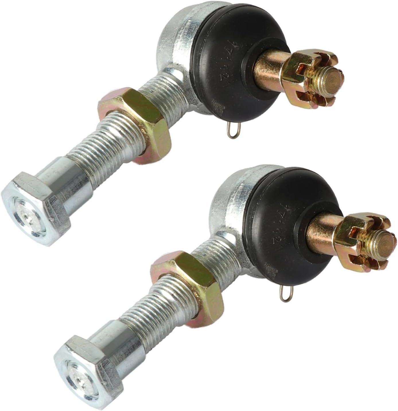 Rotule de direction à culbuteur réglable M10 x 60 mm M14–M16, compatible avec les quads électriques, karting, UTV, buggy(2 pcs)