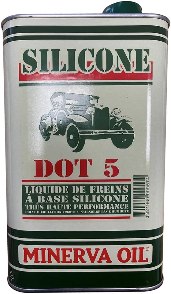 Liquide DE Frein Dot 5 Silicone - 1 Litre