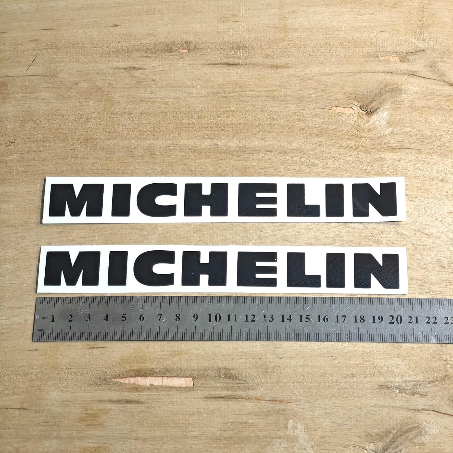 Zorkee autocollants convient pour MICHELIN, Lot de 2 Pièces