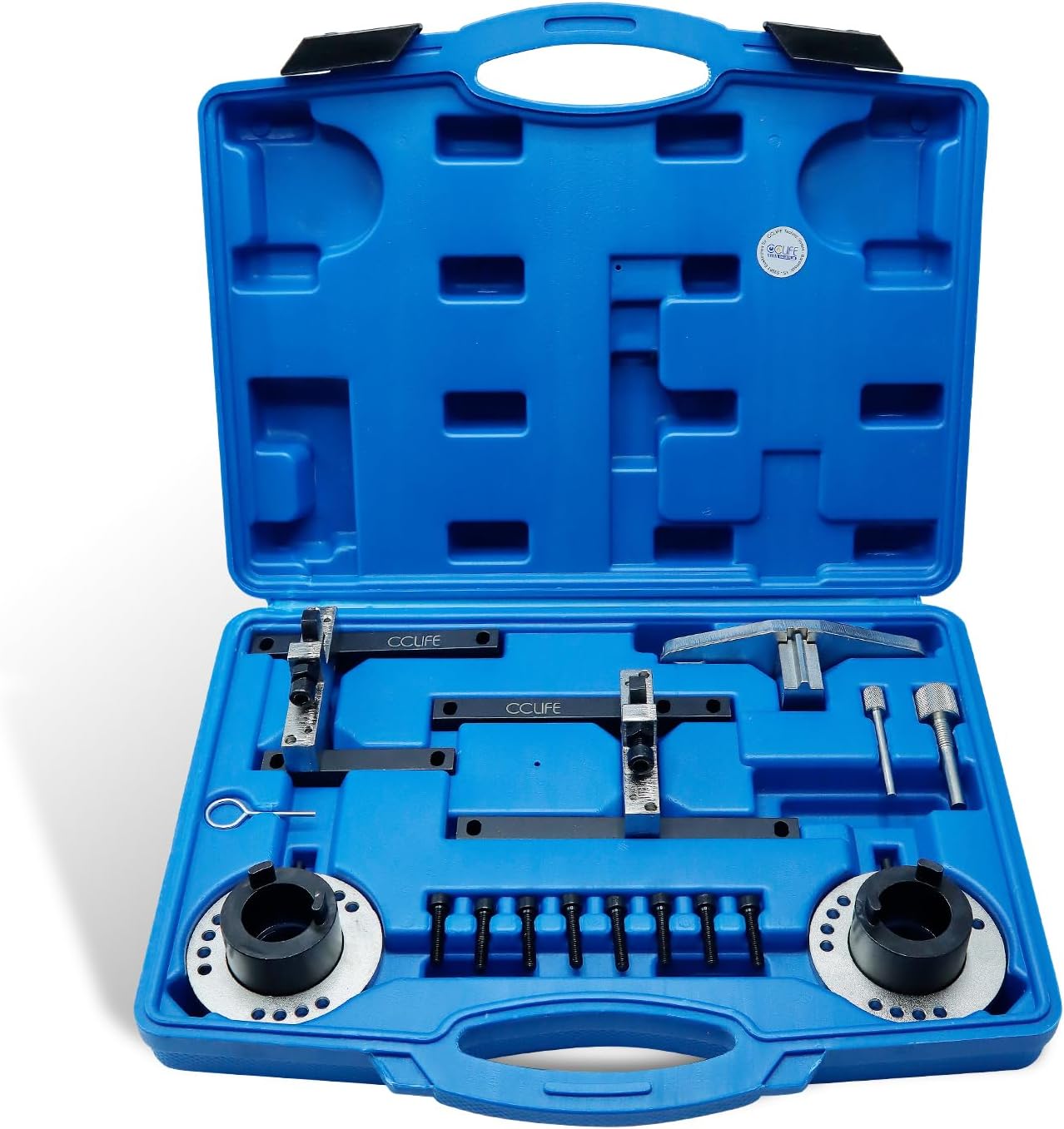 Coffret outils calage moteur pour Compatible avec Ford 1.0 EcoBoost Kit distribution et arbre à cames Compatible Fiesta, Focus, B-MAX, EcoSport
