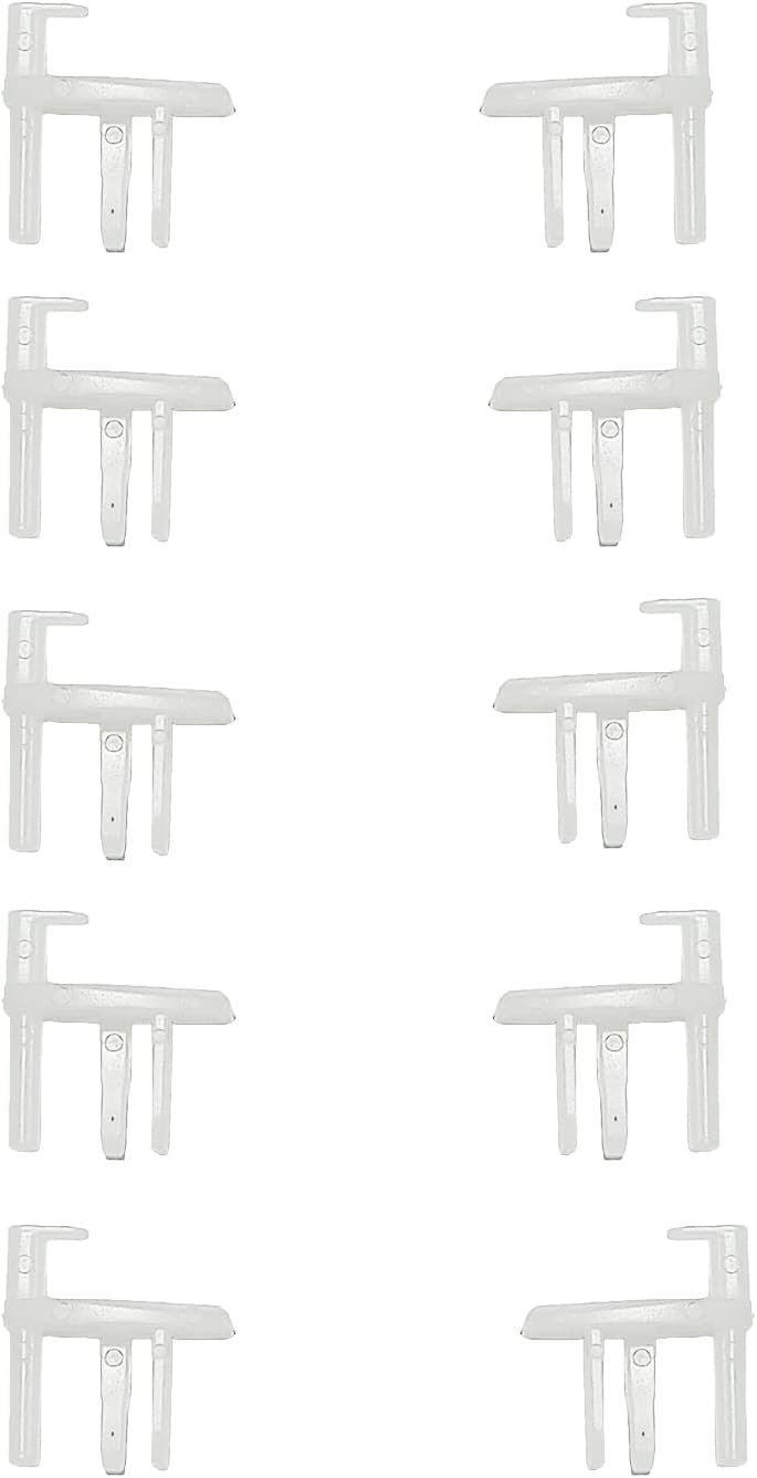 Cantondz 5 Paires Clips d'extrémité de fenêtre de Caravane/Flyscreen Compatible avec Seitz Camping-Car 5 L/H, 5 R/H SP042019Z