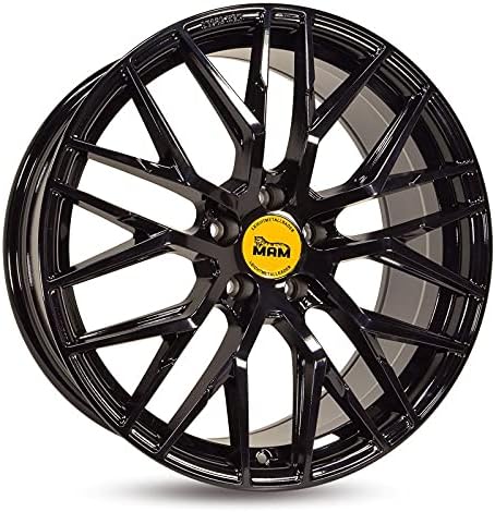 MAM RS4 7.5JX17 5/112 ET35 66.6 Jante en aluminium peint noir
