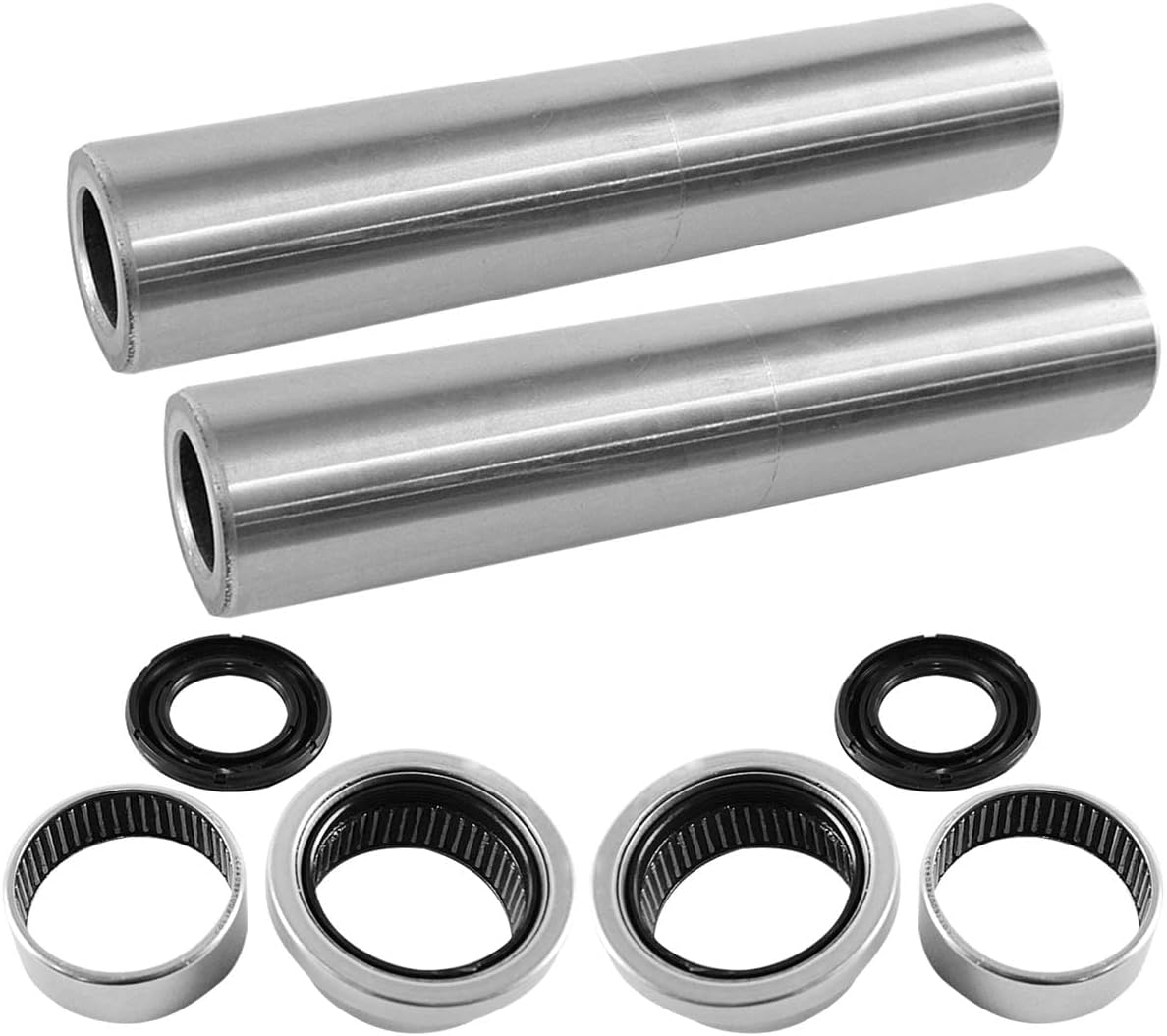 (Lot de 2) Kit Réparation Axe AVEC Roulements Bague pour Essieu de Train Arrière Gauche ET Droit compatible pour 206 BERLINE 206 SW 206 COMMERCIALE - 513195 513262 517407