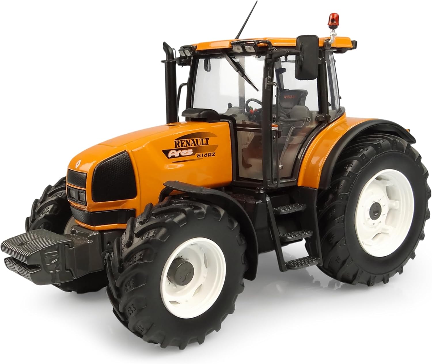 Universal Hobbies Tracteur Miniature Renault Ares 816 RZ avec Masse Avant Fixe