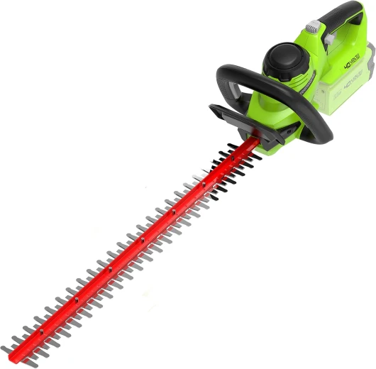 G40HT61 Taille-Haie à Batterie, Lame Double Action de 61 cm, Coupe Jusqu'à 27 mm d'Épaisseur de Branches et de Tiges, 3000 tr/min SANS Batterie ni Chargeur 40V, Garantie 3 Ans