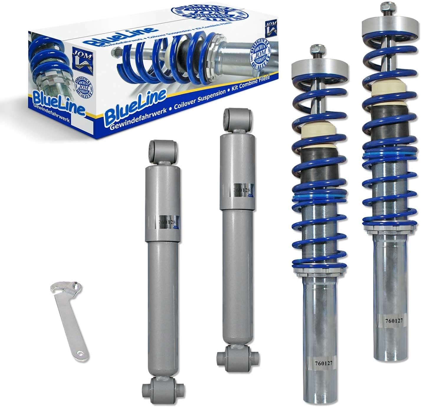 Tuning Kit Suspension + Amortisseurs combiné pour Peugeot 206/ Break 1998-2009