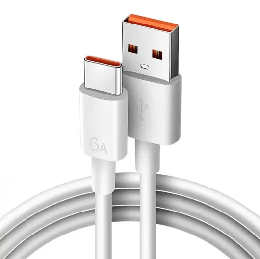 Câble Turbo Charge pour Xiaomi - Câble USB 6A Charge Rapide Quick Charge, Câble USB C Hyper Charge Transfert 480 Mbps Android Auto - Câble USB C 65W 6A pour Mi 11 Ultra, Redmi, POCO, Black Shark